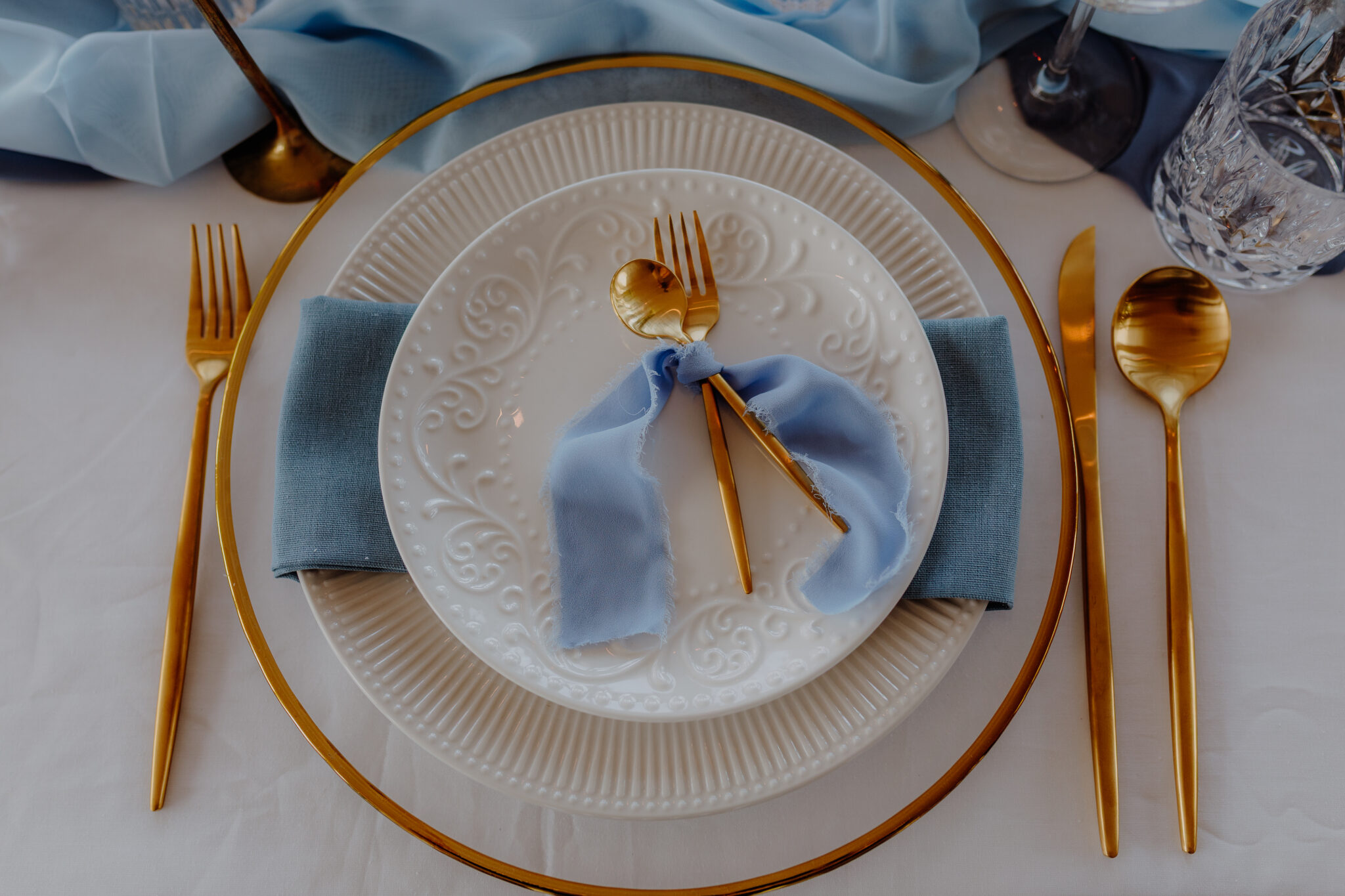 goldenes Besteck leihen Freising München Hochzeit Stiletto - Kopie